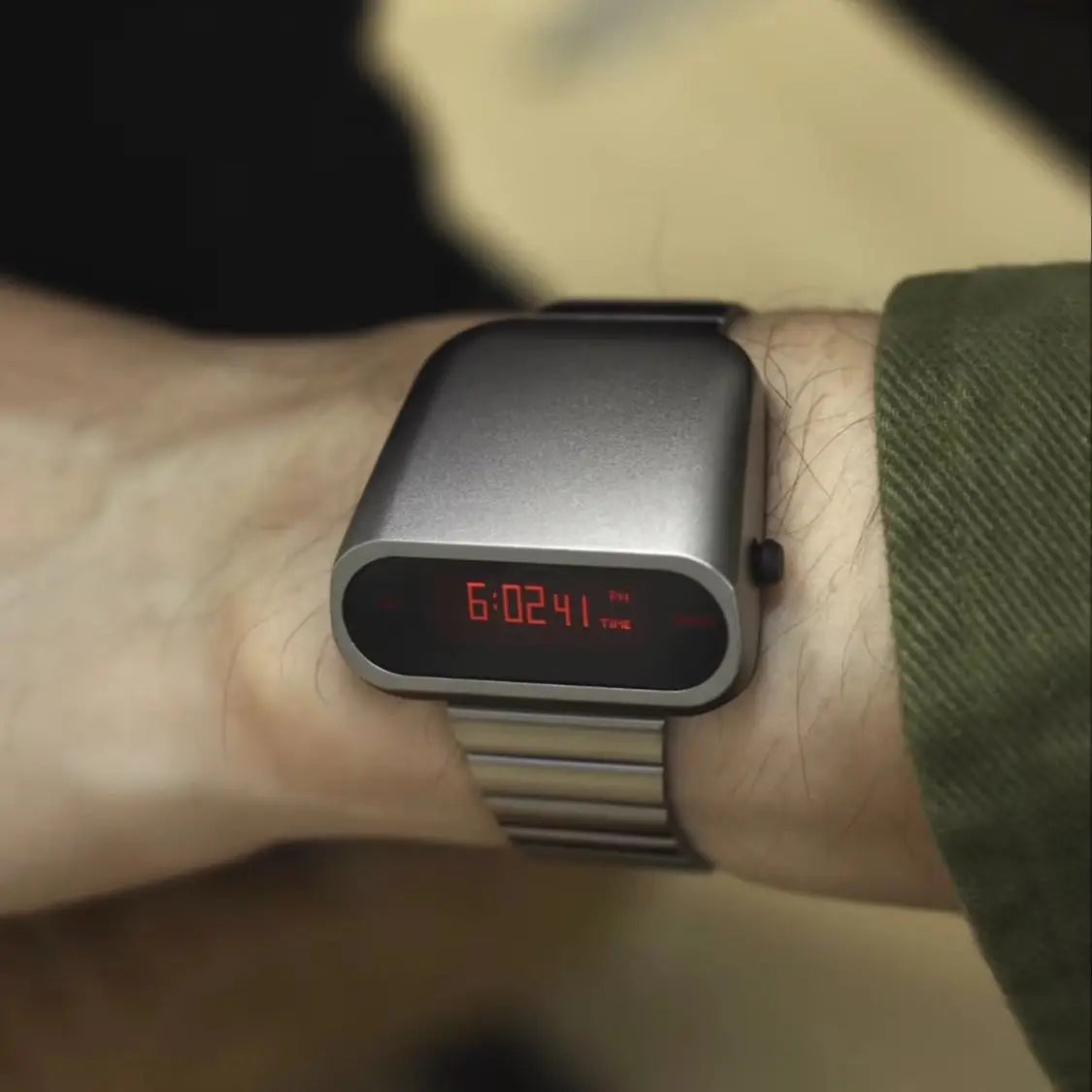 S1000 Steampunk Digital Watch 1970s