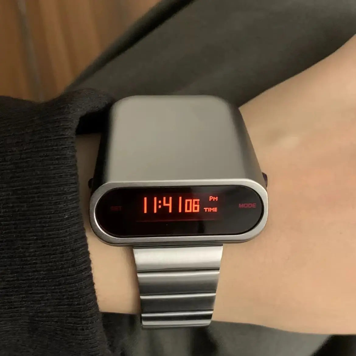 S1000 Steampunk Digital Watch 1970s