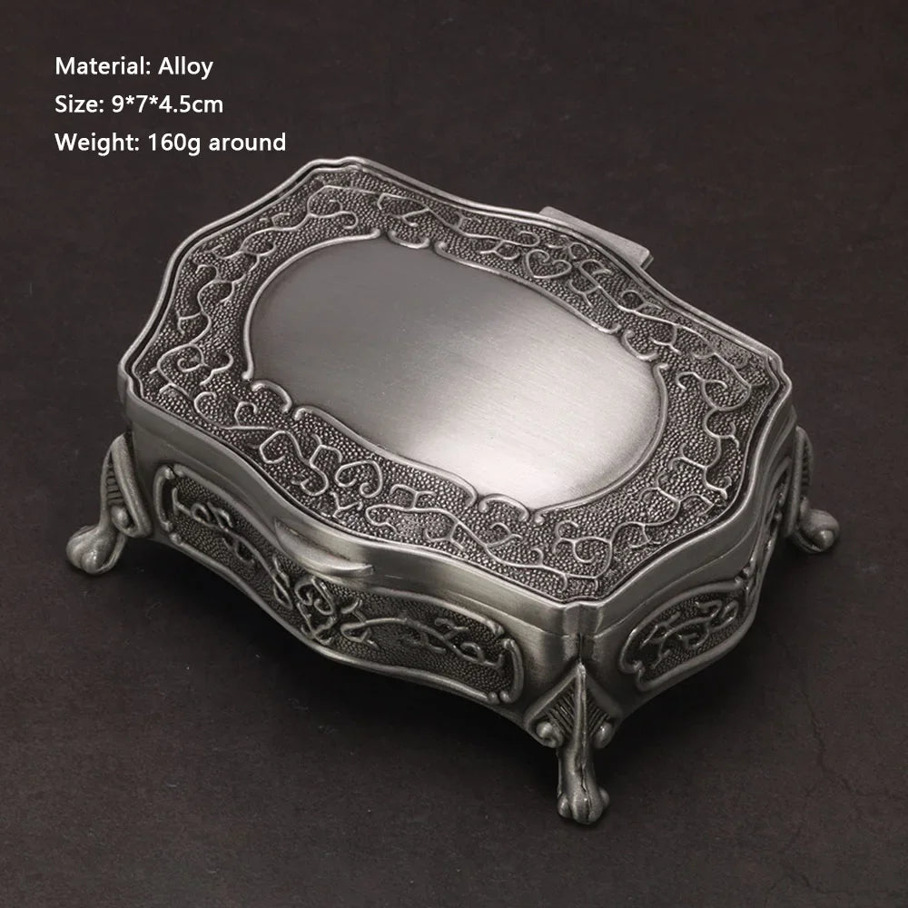 Metal Vintage Jewelry Box