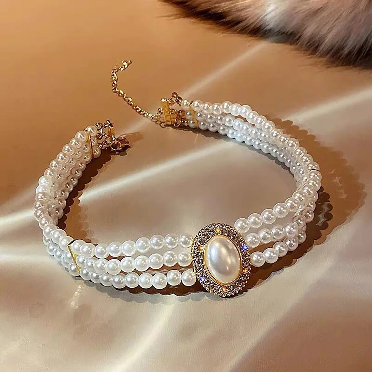 Pearl Necklace Set
