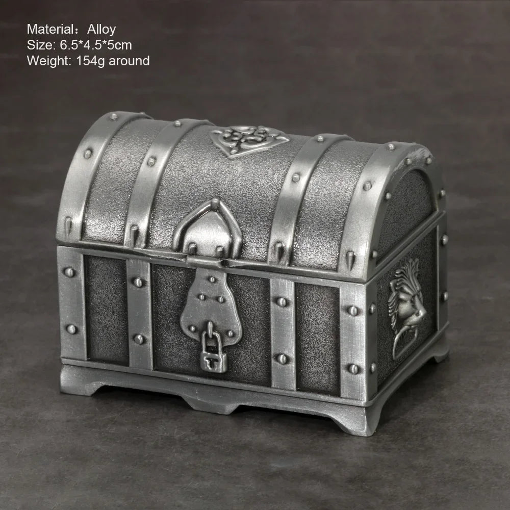 Metal Vintage Jewelry Box