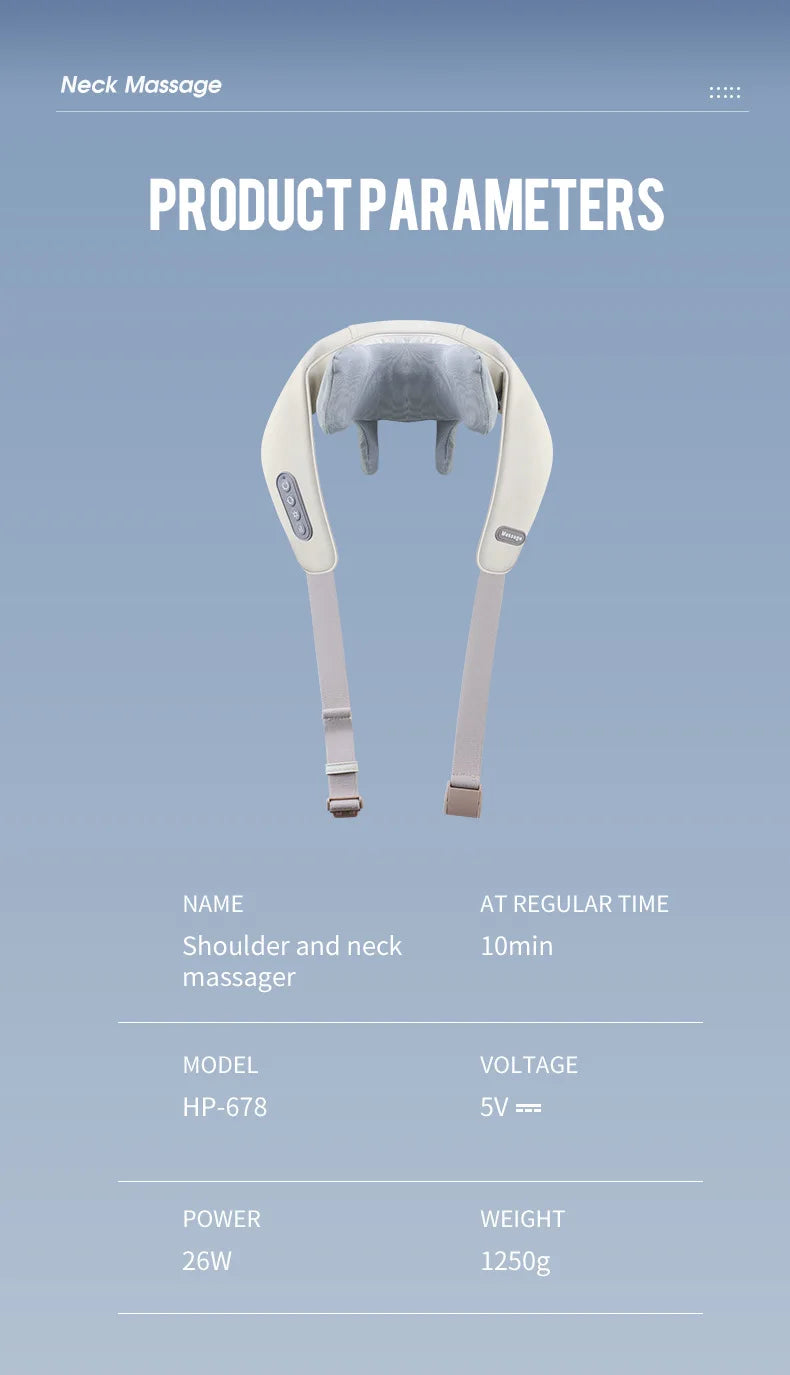 NextRelief™ Motor Neck And Shoulder Massager