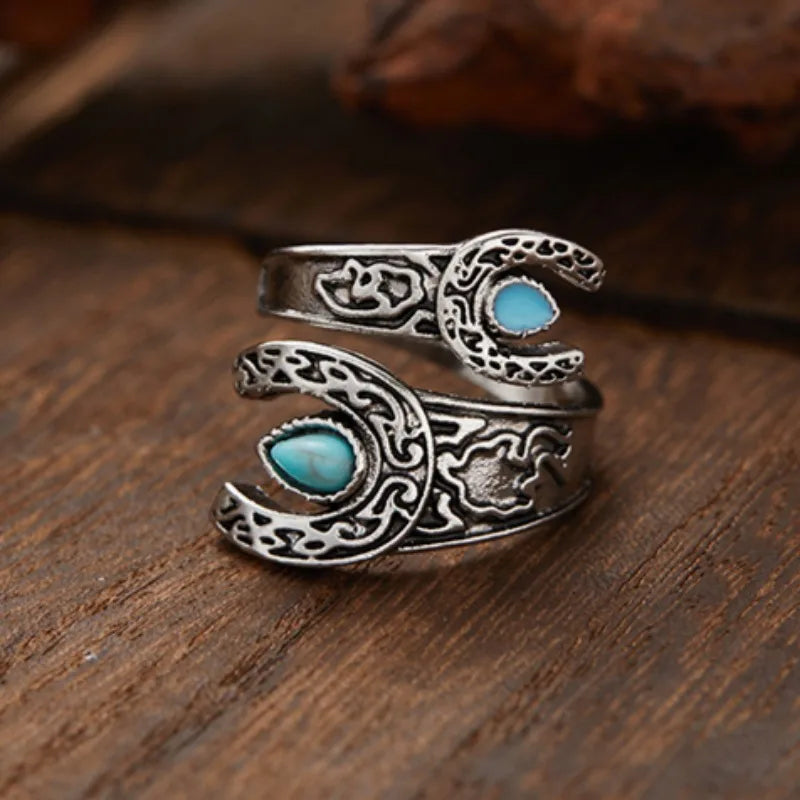 Ring Women Retro Party Personality Jewelry Accessories