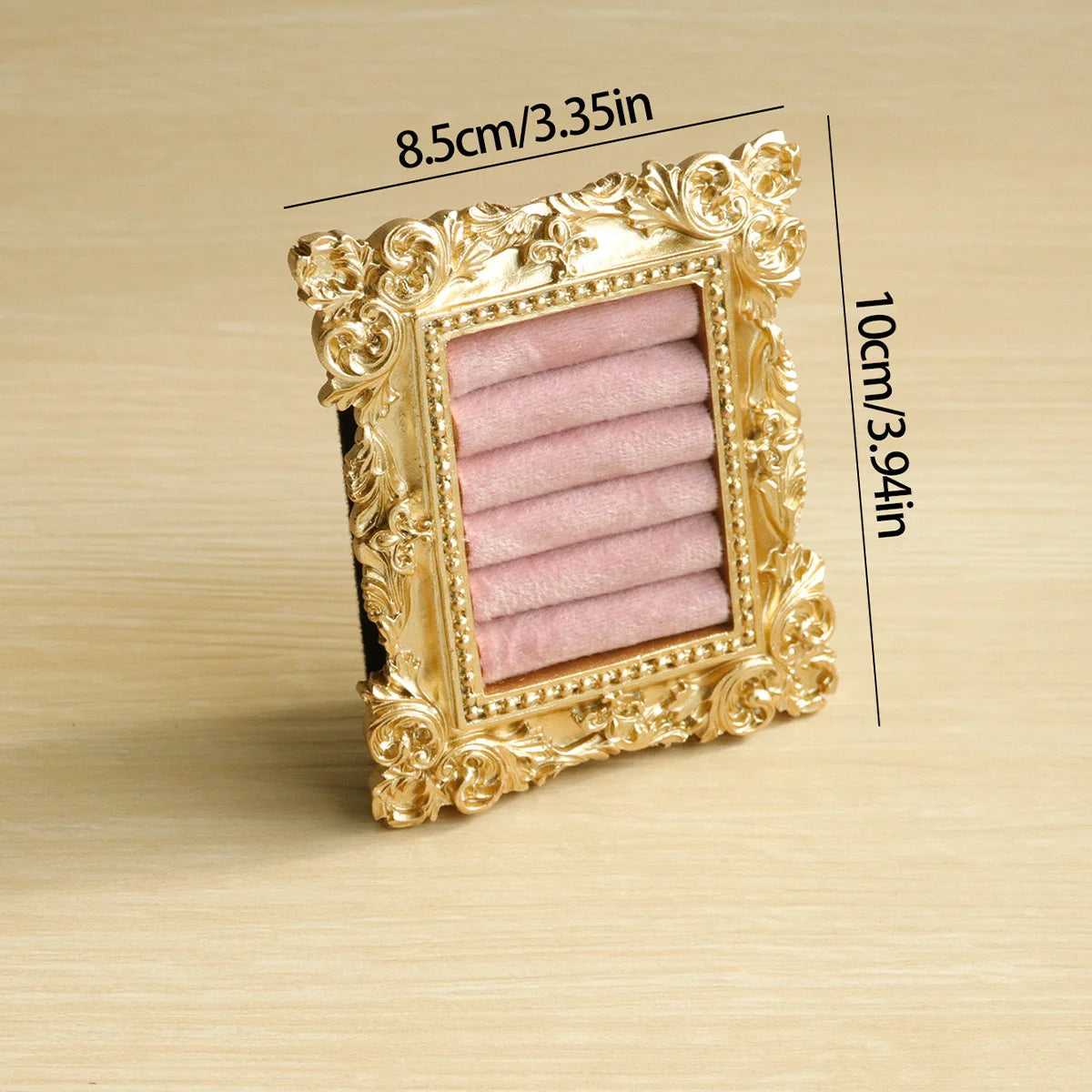 Vintage Gold Ring Display