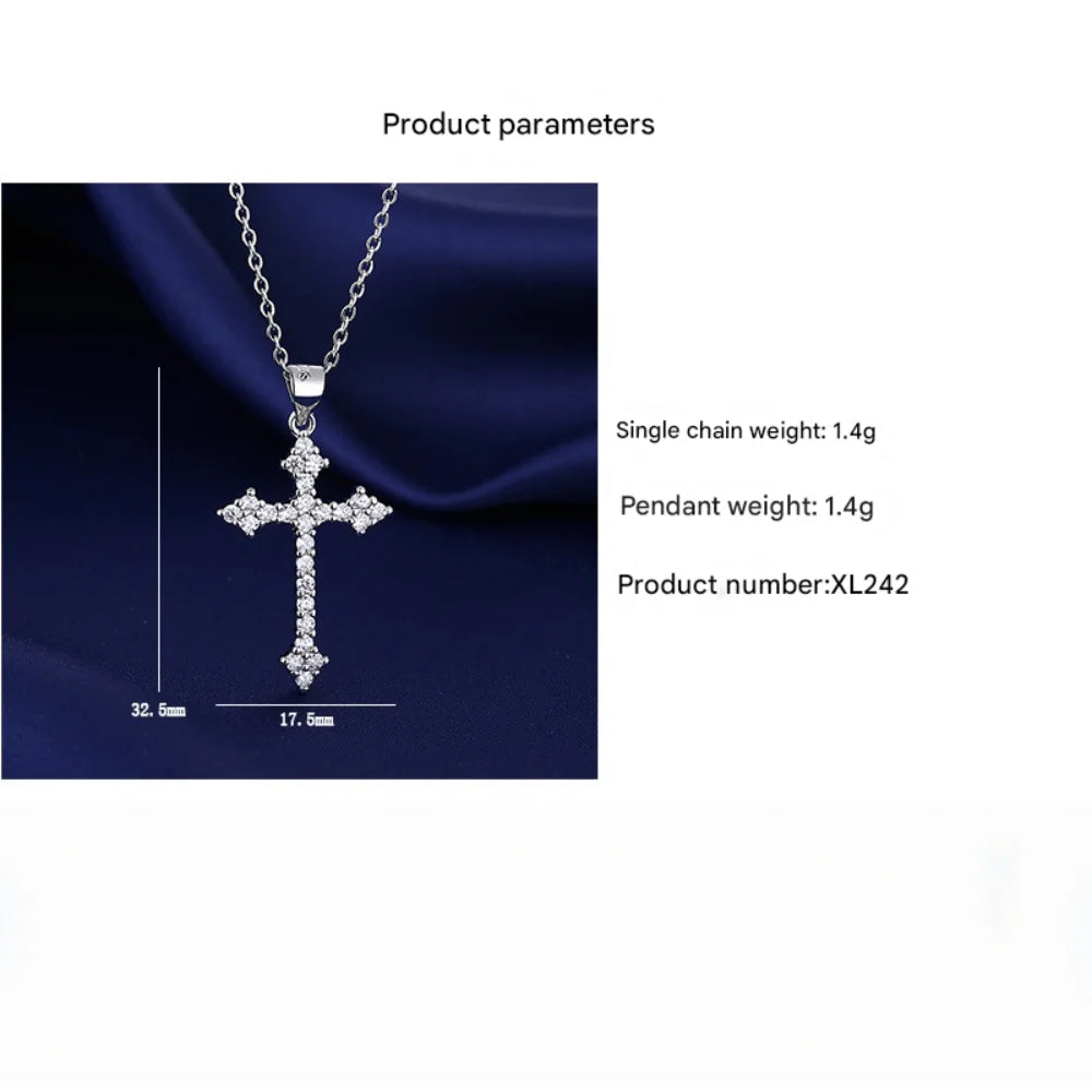 Silver Cross Necklace