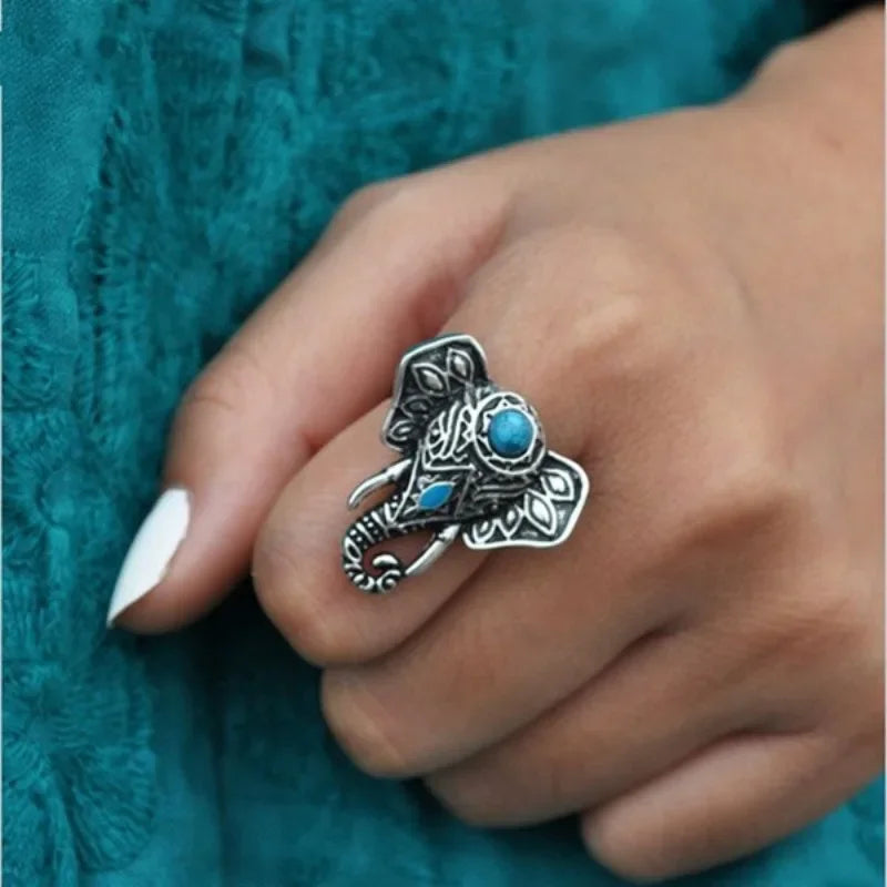 Ring Women Retro Party Personality Jewelry Accessories