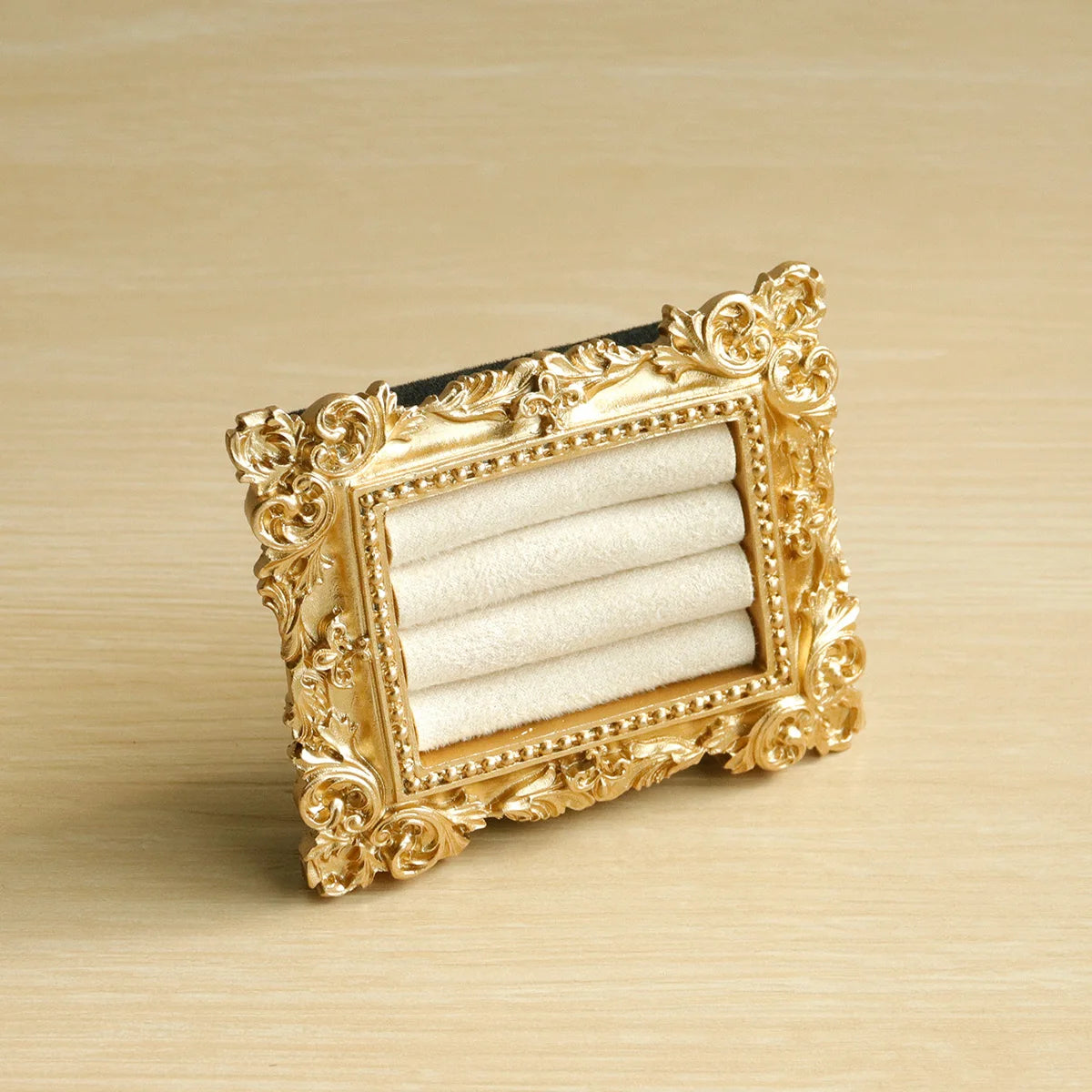 Vintage Gold Ring Display