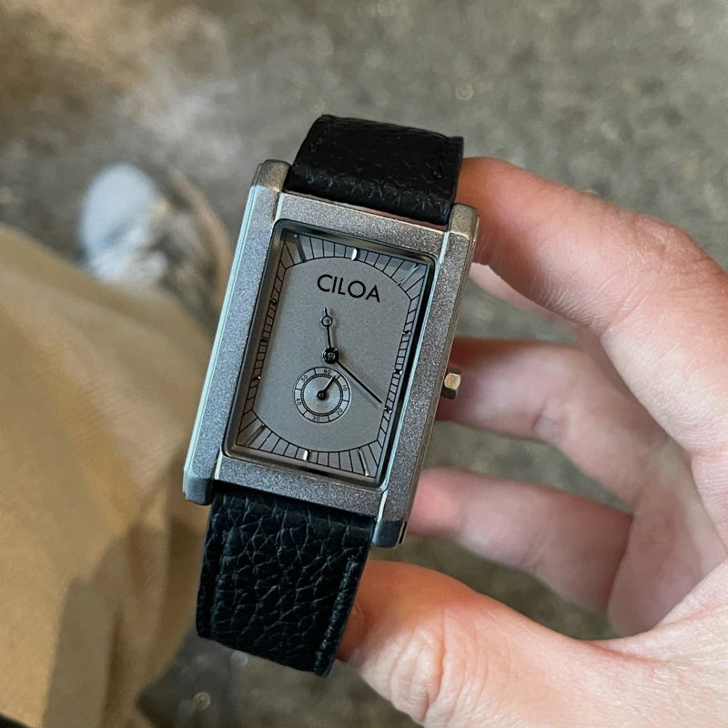 CILOA square casual watch