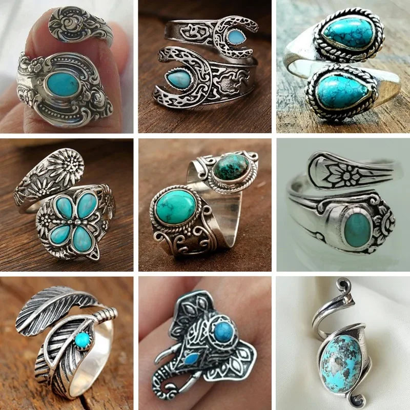 Ring Women Retro Party Personality Jewelry Accessories
