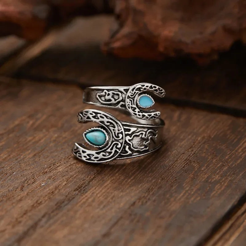 Ring Women Retro Party Personality Jewelry Accessories