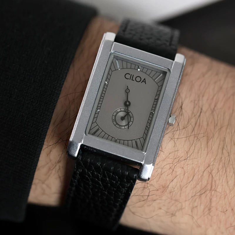 CILOA square casual watch
