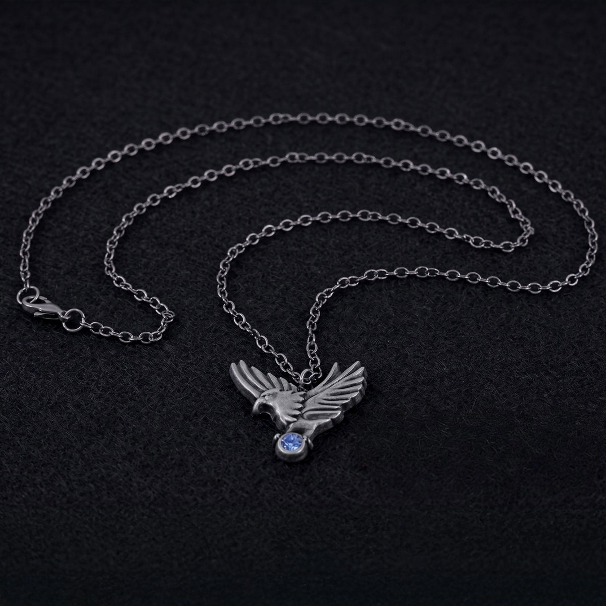 Resident Evil 4 Eagle Ashley Graham Cosplay Necklace Handmade Retro Punk Fashion Jewelry Gamer Gift Party Accessory